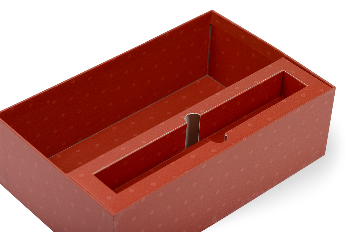 Drawer Box med kartong Inlägg