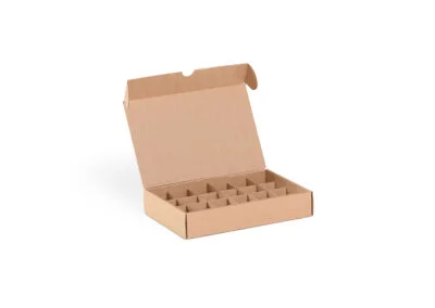 Korrugerade Lådor med Inlägg